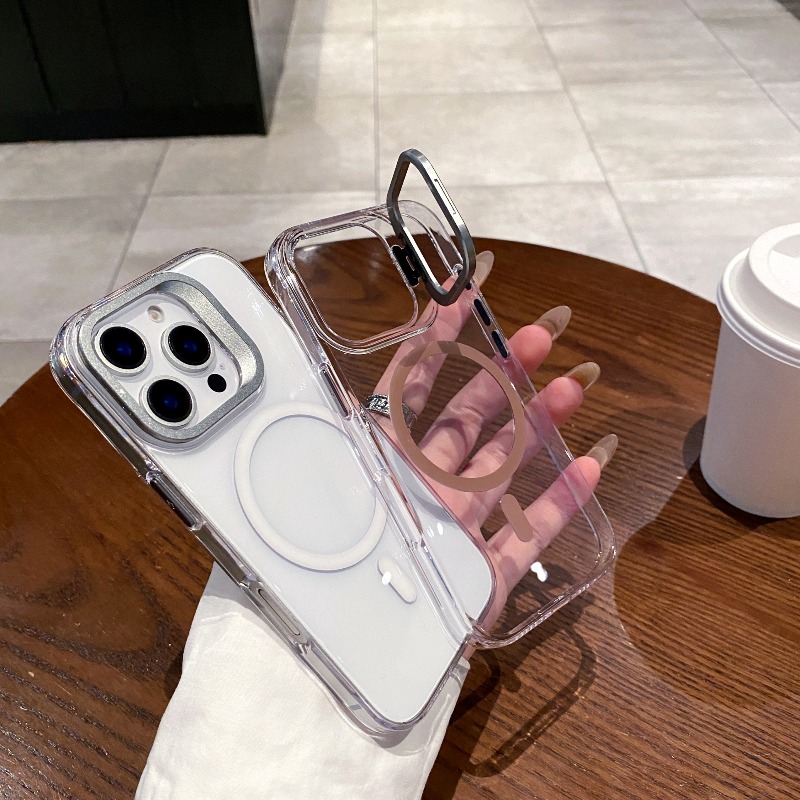 Magnetic Charging Stand - Penyangga Lensa Mewah Untuk Casing Ponsel