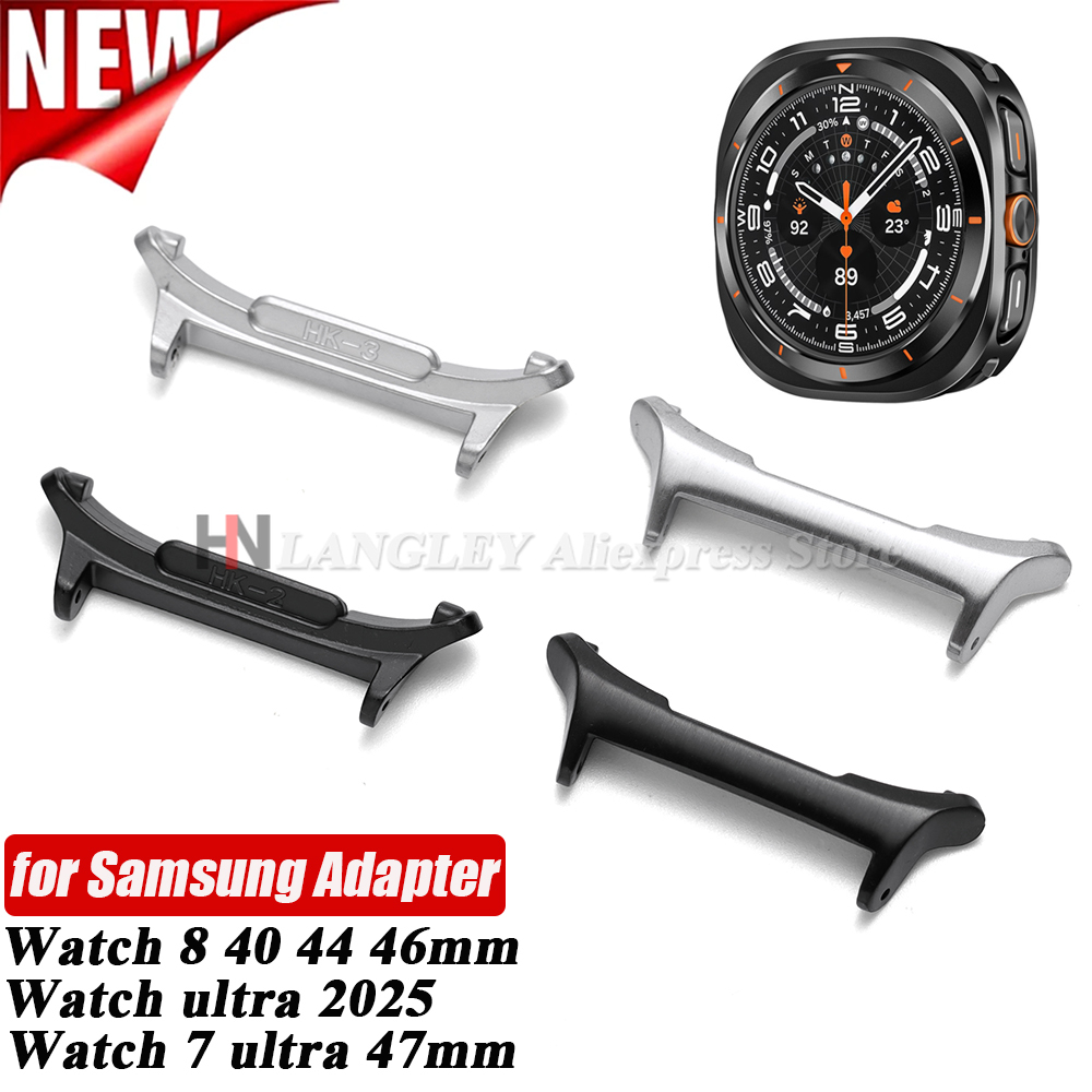 Watch Band Connector - 1 Pasang Adaptor untuk Jam Tangan
