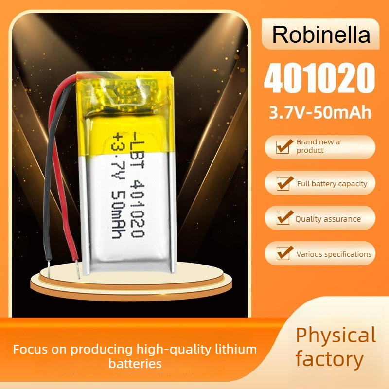 Smartwatch Headset - 401020 3.7V 55mAh Baterai Lithium Polymer