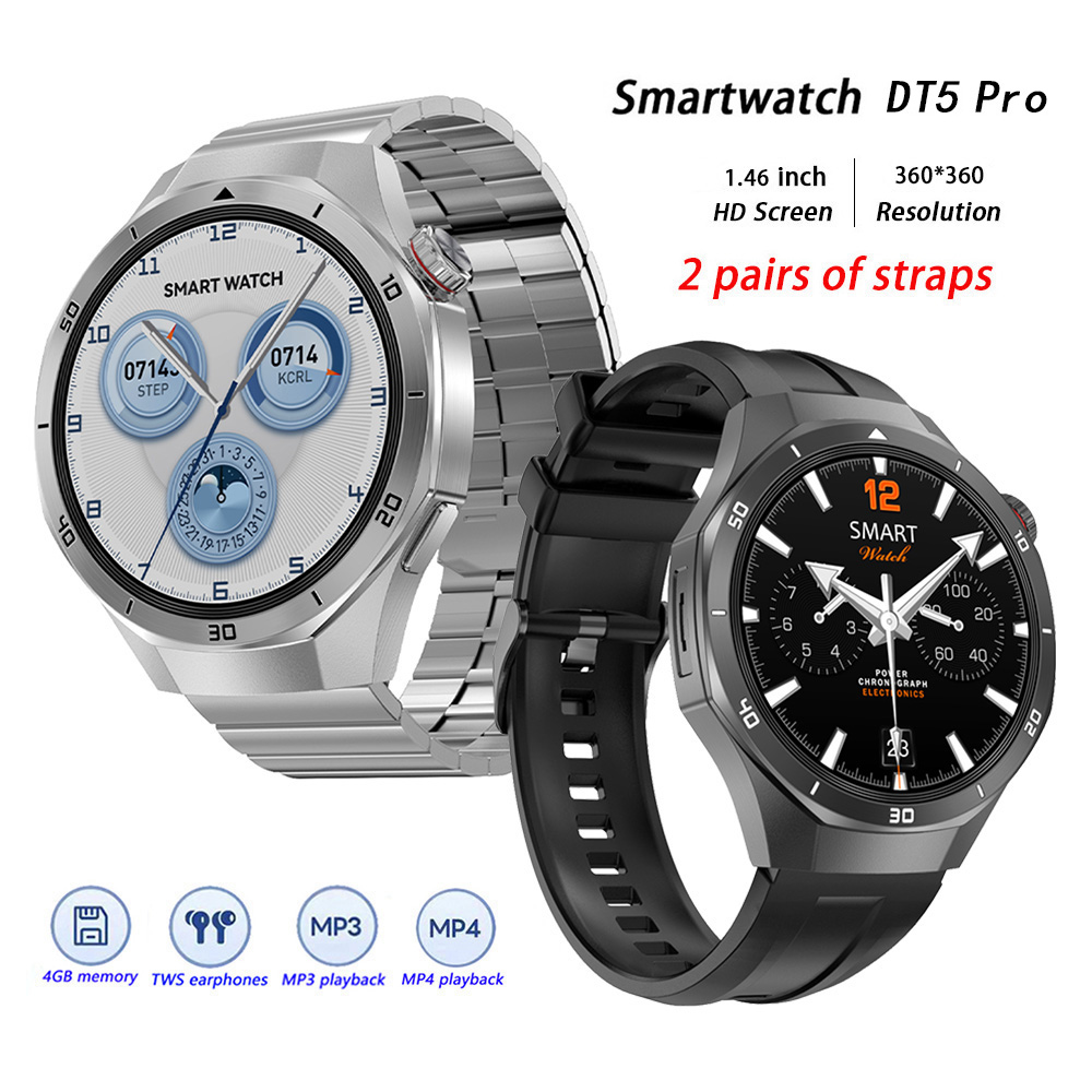Android Smartwatch Accessories - DT5 Pro Jam Tangan Pintar untuk