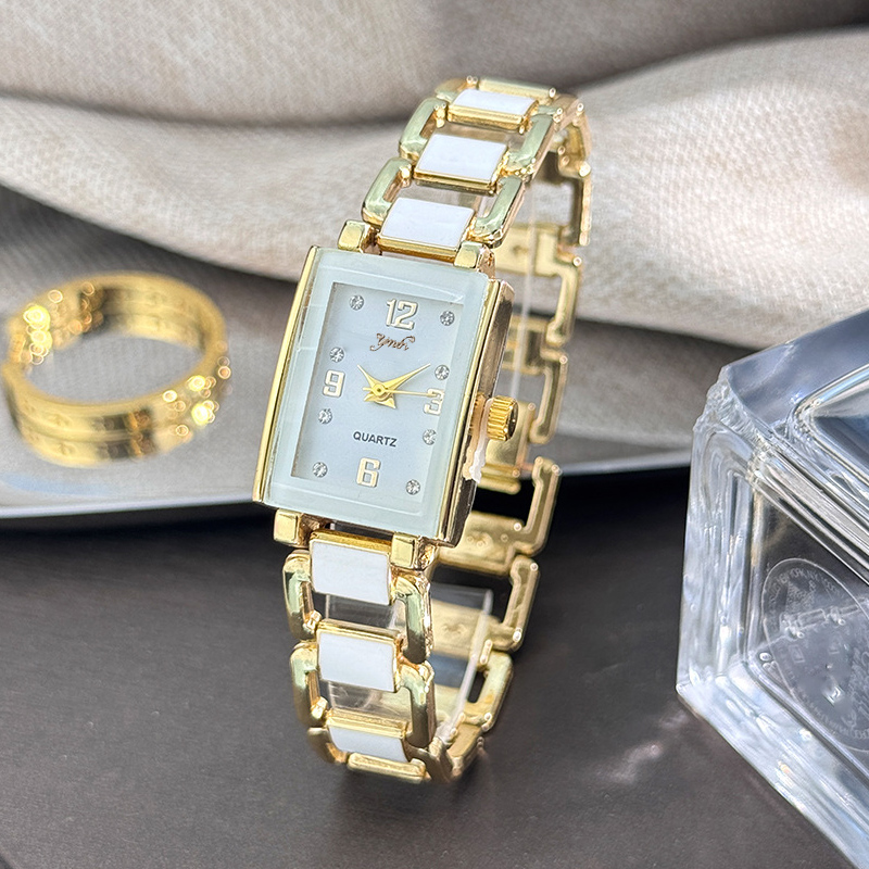 Ceramic Link Bracelet - Jam Tangan Modis untuk Wanita Versi