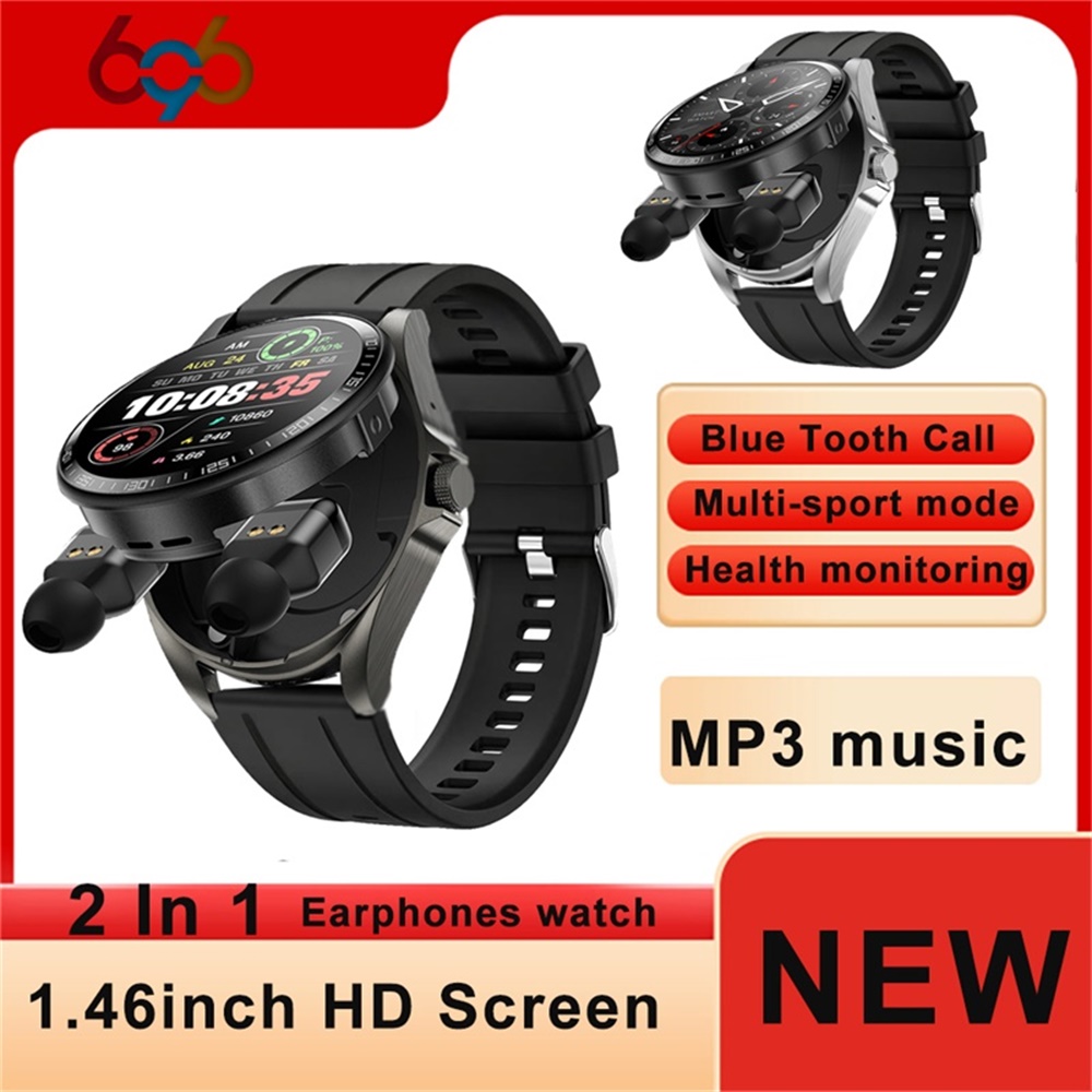 Smartwatch Headset - 696 Jam Tangan Pintar Baru dengan