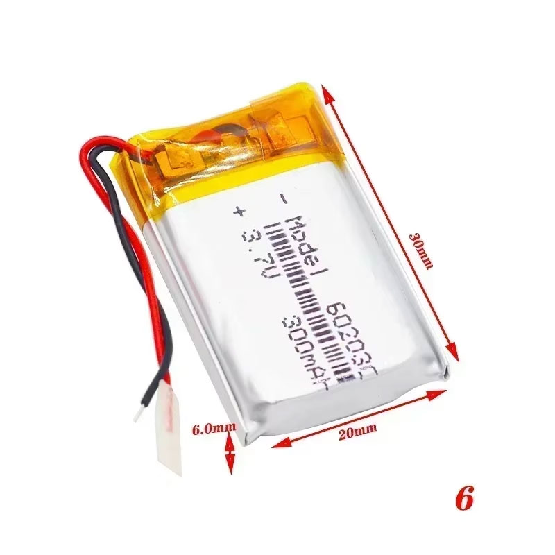 Baterai Lithium 3.7V 300mAh 60 - Smartwatch Headset ulasan dan harga