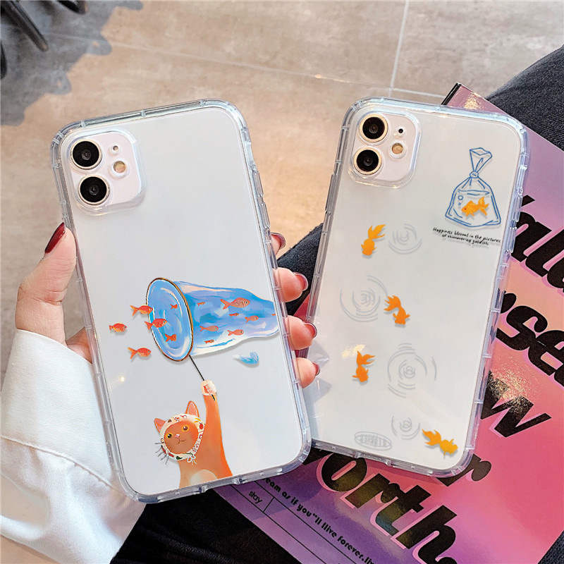 Casing HP Transparan Motif Ika - Apple Iphone 16 ulasan dan harga