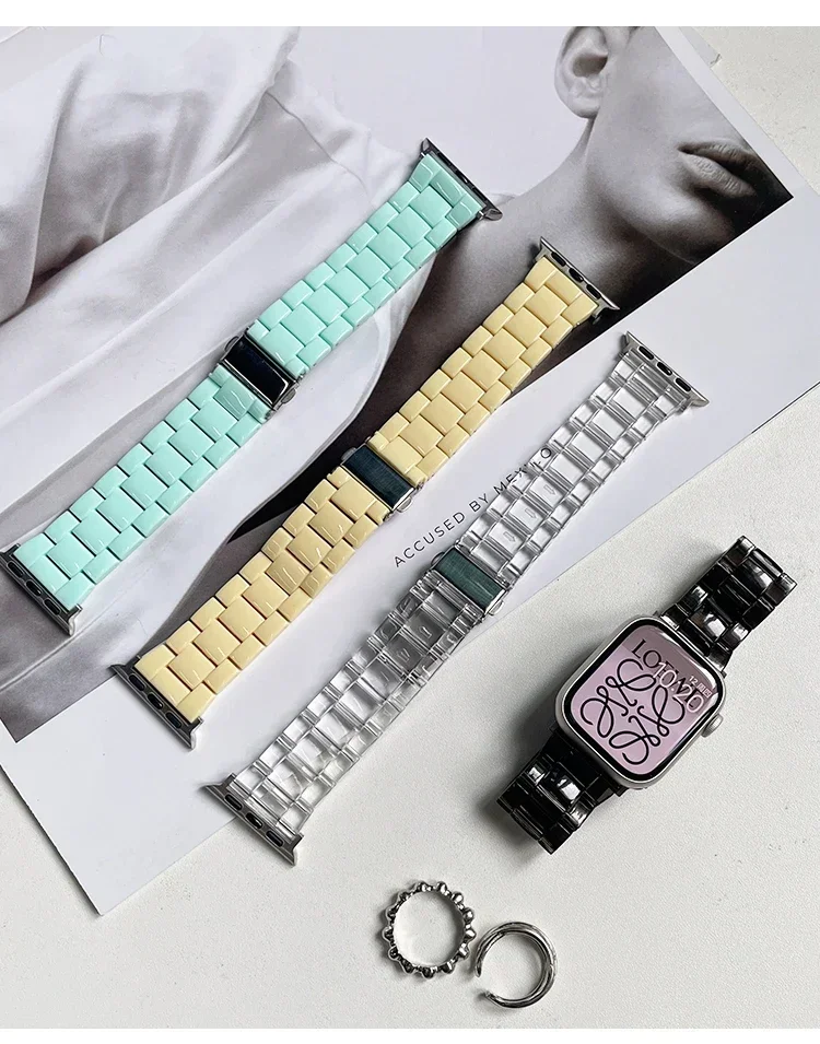 Tali jam tangan + wadah + kaca - Smartwatch Watch Accessories For Women ulasan dan harga