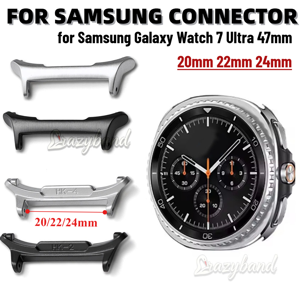 1 Pasang Konektor Baja Tahan K - Watch Band Connector ulasan dan harga