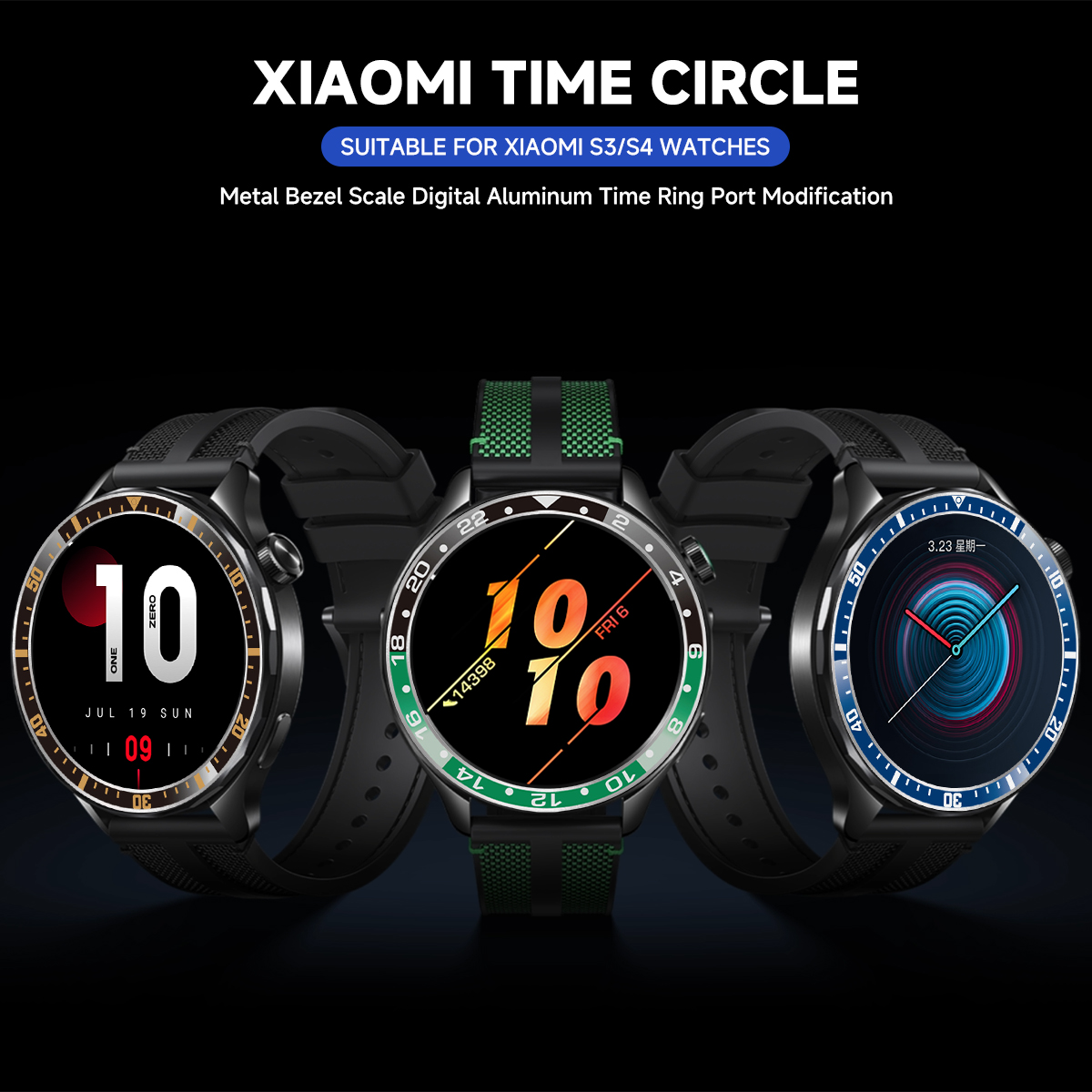 Cincin Bezel Baja untuk Jam Ta - Xiaomi Smartwatch S4 Accessories ulasan dan harga