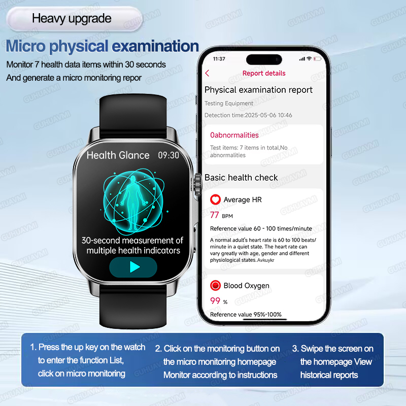 Jam Tangan Pintar Diagnosa Emo - Android Smartwatch Accessories ulasan dan harga