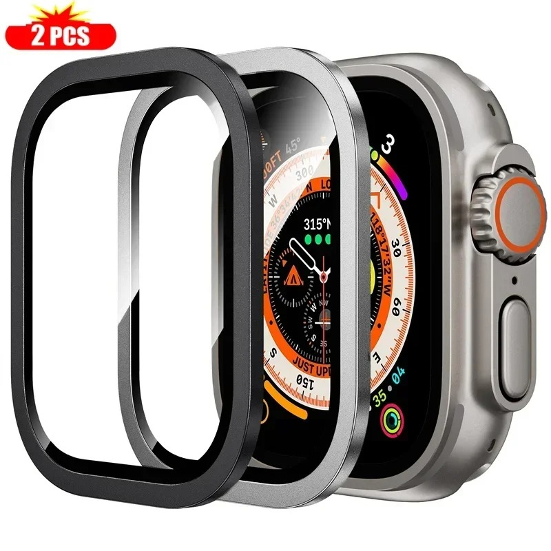 2 Buah Kaca Tempered untuk Jam - Smartwatch Watch Accessories ulasan dan harga