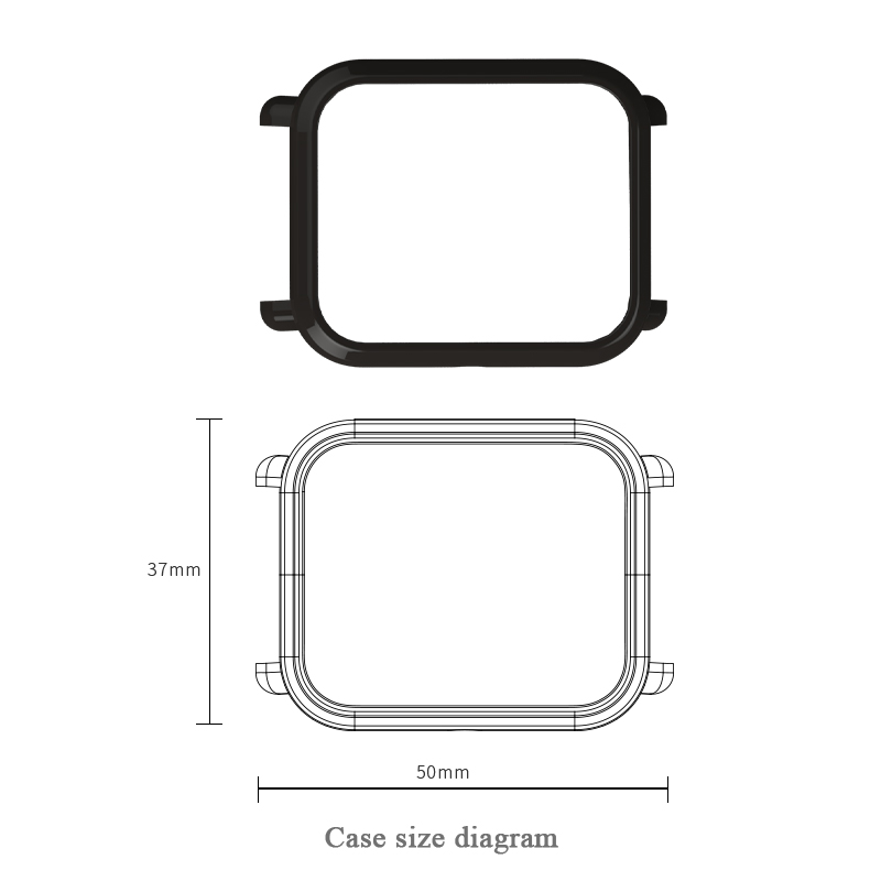 Penutup Casing untuk Amazfit B - Silicone Band Replacement ulasan dan harga