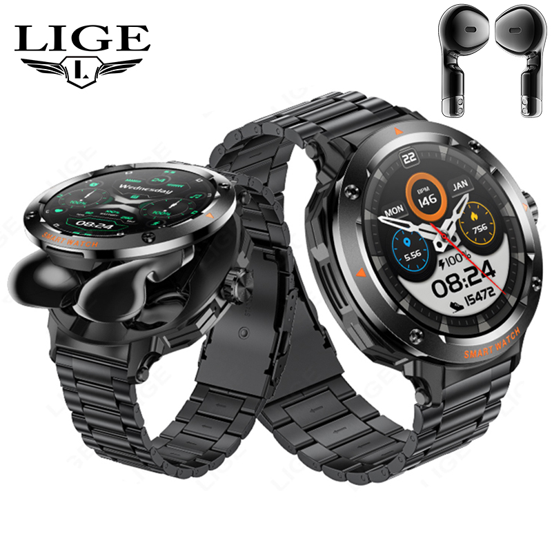 Jam Tangan Pintar Headset 2 In - Smartwatch Headset ulasan dan harga