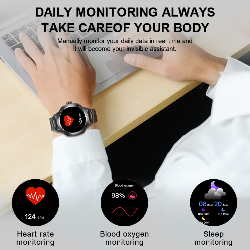 Jam Tangan Pintar Headset 2 In - Smartwatch Headset ulasan dan harga