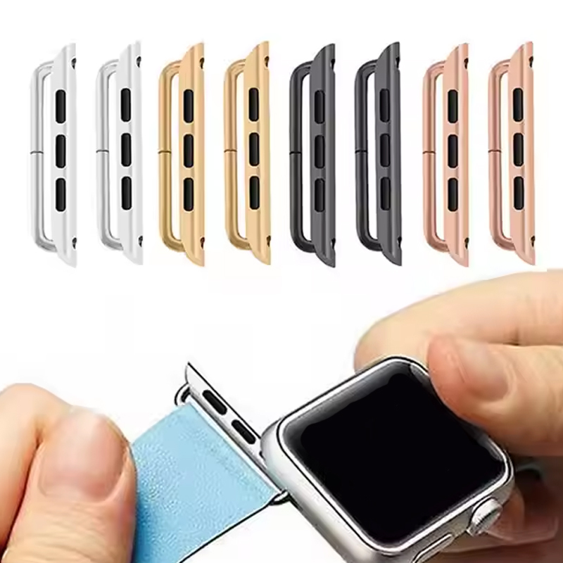 2 Buah Adaptor Konektor Baja T - Watch Band Connector ulasan dan harga