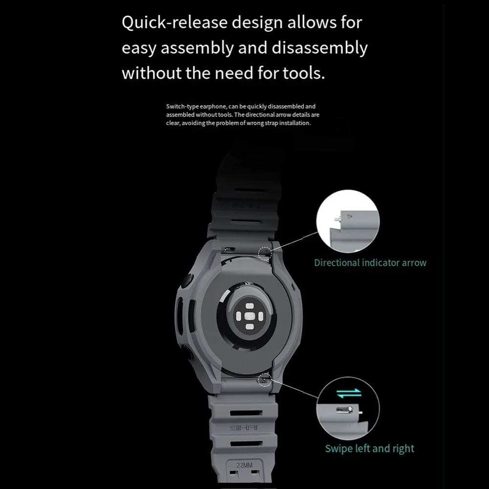 Tali Silikon untuk Samsung unt - Android Smartwatch Accessories ulasan dan harga