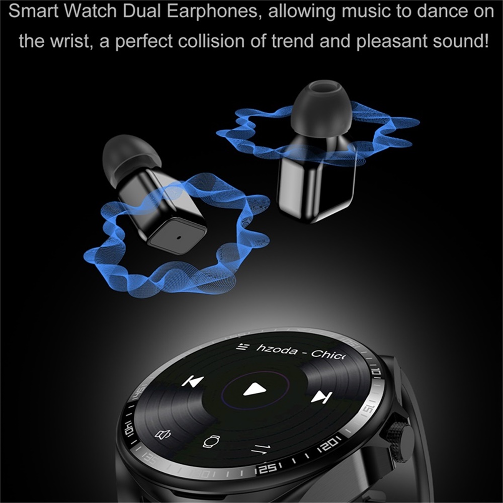 696 Jam Tangan Pintar Baru den - Smartwatch Headset ulasan dan harga