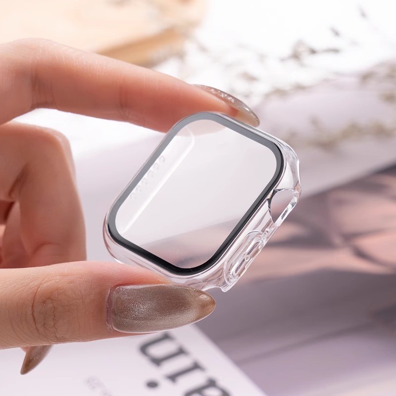 3 Pak Kaca + Penutup untuk Cas - Smartwatch Watch Accessories For Women ulasan dan harga