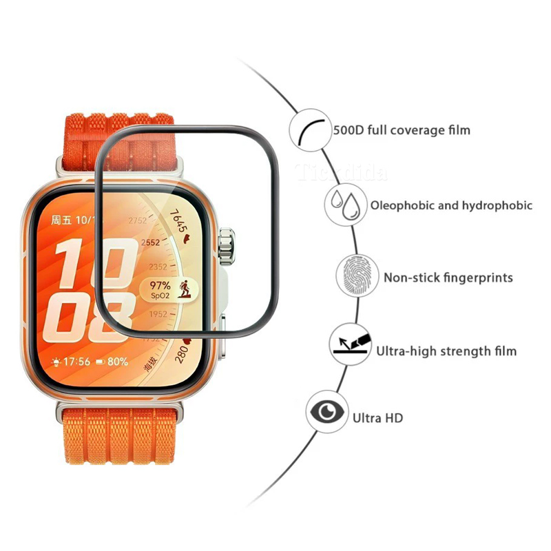 Kaca Tempered Lembut untuk Hua - Huawei Smartwatch Accessories ulasan dan harga