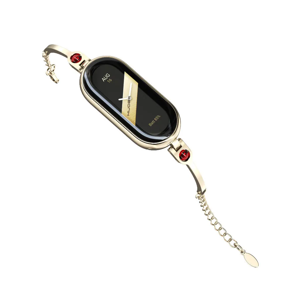 Tali pengganti baja tahan kara - Smartwatch Watch Accessories For Women ulasan dan harga