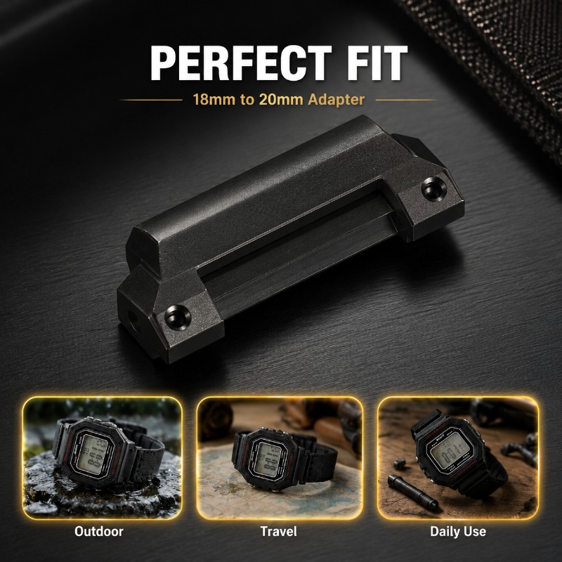 Adaptor Kepala Terangkat Unive - Watch Band Connector ulasan dan harga
